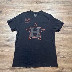 Houston Astros Black T Shirt Mlb 6 E‎ 72
